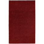 Garland Rug Washable Room Size Bathroom Carpet Burgundy 5 ft. x 8 ft. Area Rug