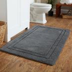 Mohawk Imperial 30 in. x 50 in. Cotton Bath Mat in Pewter