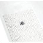 Glacier Bay 17 in. x 36 in. Foam Bath Mat in White